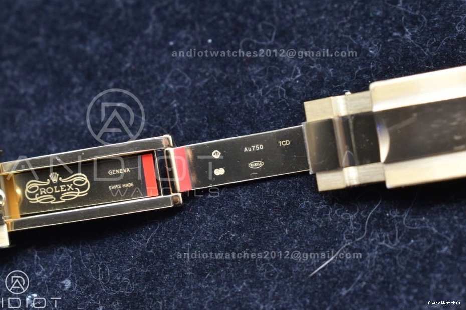 SH WaterResistant YG on Best Strap 126518 Oysterflex 1:1 Daytona 2023 Edition Clean Dial 498 0405